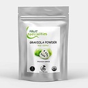 Graviola (Soursop) אבקת פירות אורגניים, אבקת פירות All-Natural Pure Graviola, אן מוריצטה Guanabana (3.52 oz)