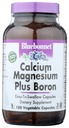 BlueBonnet Calcium Magnesium Plus Boron Vegetarian קפסולות, Off-White, 180 Count