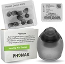 Phonak Vented 4.0 Dome Small (0.29 אינץ '=7.5mm) 10 כימות, Genuine OEM שוויץ החלפת על ידי Sonova, שמיעה Domes עבור Phonak Audeo Paradise Lumity אביזרים 1 Pack