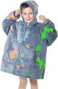 Me MoreCool Wearable Blanket Kids Blanket Hood Hoodie, Hooded Blanket Kids Comfy Blanket Sweat, טומלר בלינדר עם הוד