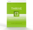 Le-Vel TRHIVE, תוספי תזונה עם B12, ForsLean ו-White Willow Bark (Classic Green)