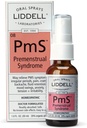 Liddell PMS - Natural Homeopathic Oral Spray - עשוי לעזור עם בעיות הקשורות להפרעות שרירים תקופתיות, Mood Swings, Back Discomfort - 1.0 fl. Oz.