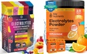 KEY NUTRIENTS Ultimate hydrotion & Recovery Bundle: 40 Pack Multivitamin hydrotion Packets & 90 ליטרים של אבקת טאנגי אורנג אלקטרוליט - No Sugar, Gluten-Free, Keto-ידידותי