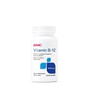 ויטמין GNC B-12 500mcg, תומך בייצור אנרגיה, 100 טבליות