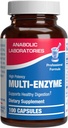 Multi Digestive Enzymes with Ox Bile תוסף - תוסף חיזוק קליני עם Pancreatin Pancreatic Enzymes עבור חלבון Carb & Fatreive תמיכה ו מופחת Stomach Discomfort