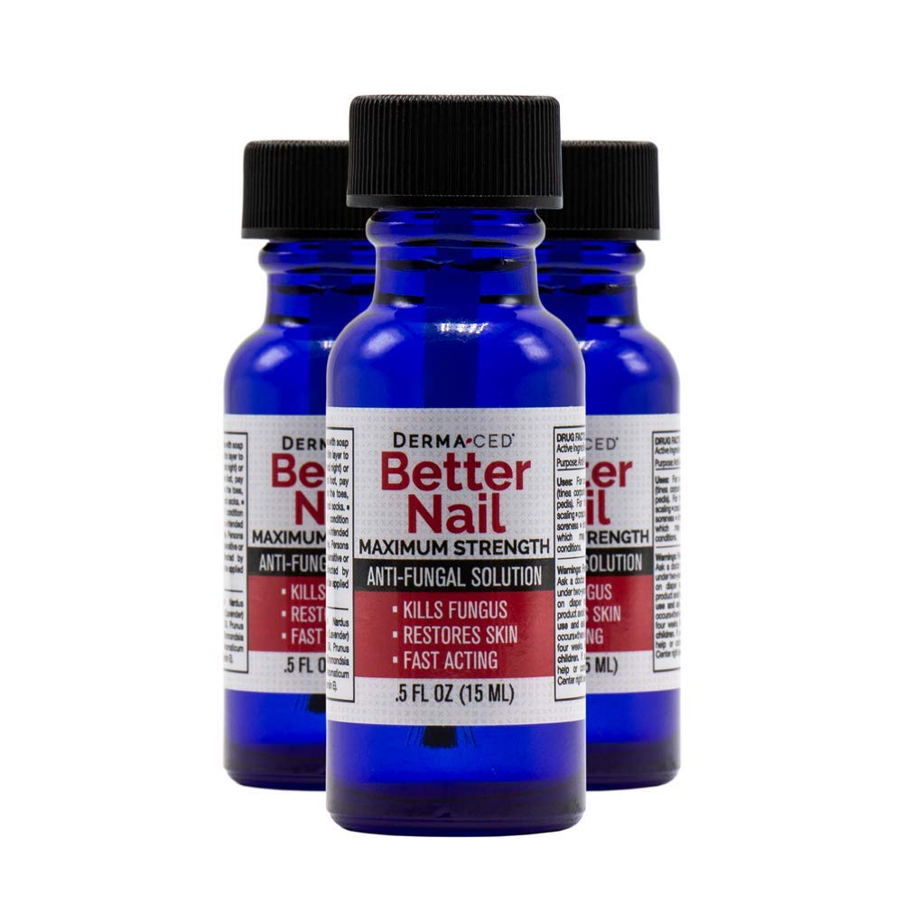 Better Nail - טיפול ב-Fungus Under & Around the Nail - פתרון כוח מקסימלי של 25% לתמיכה בציפורים - לחץ על פתרון אחסון מחדש