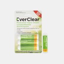EverClear Medicated Vapor Inhaler, Nasal Decongestant for Colds, Hay Fever, and Upper Respiratory Allergies, 0.2 מ"ל, 3 Pack