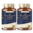 Totaria NMNH (Dihydronicotinamide Mononucleotide), NMNH תוספת תוסף w / Niacinamide (Vitamin B3), Quercetin, Trans-Resveratrol, תמיכה NAD+, Anti-Aging, Skin Cell Health & Energy, 240 Count Count Count, 240 Count