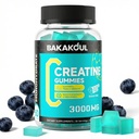 Creatine Monohydrate חניכיים עבור גברים ונשים - 120 חניכיים סוכר חינם עם Magnesium Glycinate, L-Threonate, L-Taurine + ויטמין B12 עבור תמיכה שרירים, אנרגיה Boost, 1 Pack Pack