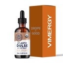 Vimergy Atlantic Dulse נוזל - תמיכה אנטי-חמצן - מקדם הגנה רדיקלית חינם * - אורגני, טבעוני, Gluten-Free - 55 משרתים (55 mL)