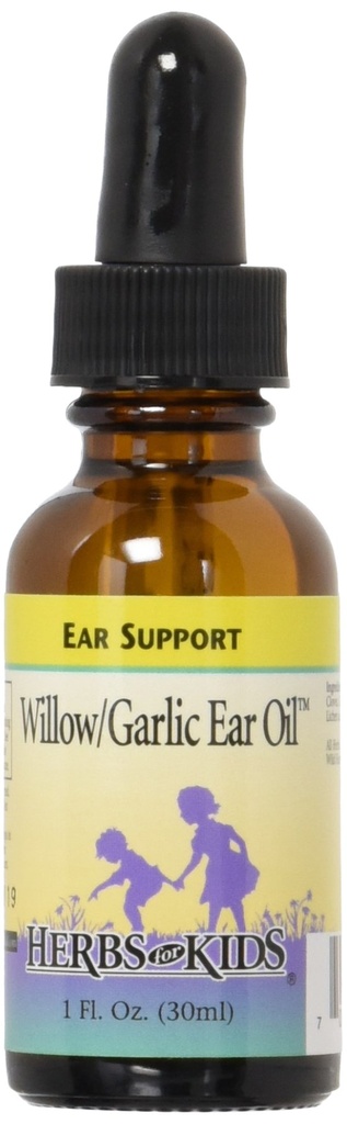 Willow/Garlic Oil Herbs לילדים 1 oz נוזל