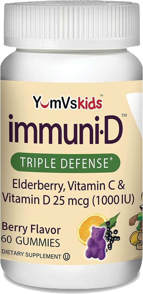 ImmuniD Elderberry חניכיים לילדים על ידי YumVs