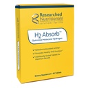 גלולות H2 Absorb Molecular hydrogen Tablets - מיידית hydrogenated Water & Antioxidant תוסף - Rejuvenating לשתות כדי לקדם אנרגיה והזדקנות בריאה (60 טבליות)