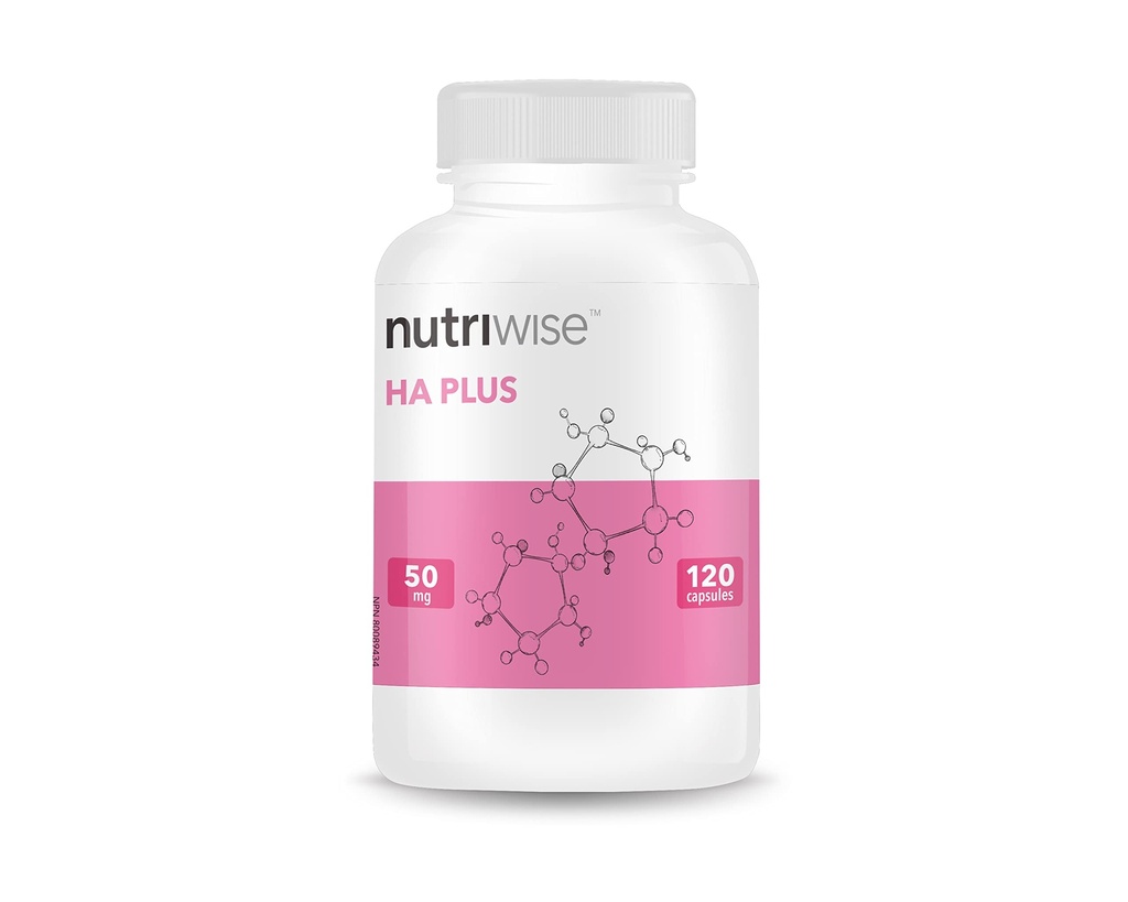 מזון תזונתי HA Plus High Potency Hyaluronic Acid + Collagen 120 קפסולות
