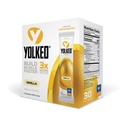 YOLKED - NSF-Certified שריר בניין תוספת - לעזור להגדיל את שרירי Lean, להפחית את אובדן השרירים ולשפר את ההתאוששות עם Fortetropin, 30 משרתים