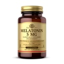 Solgar Melatonin 5 מ"ג, 60 Nuggets - עוזר לקדם את הירגעה ומנוחה - קלינית למד מלטונין - טבעוני, Gluten Free, חלב חינם, כשר - 60 משרתים