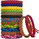 Mosquito Repellent Bracelets, DEET-Free, Individually Wrapped PU Skin Insect & Bug Repellent Wrist Bands (Pack of 24)