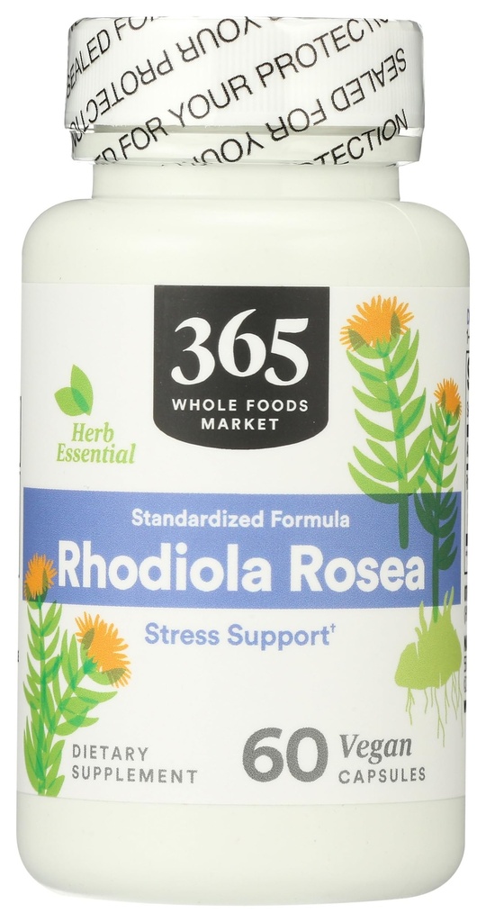 365 על ידי Whole Foods Market, Rhodiola, 60 Count