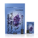 אבקהVitamin אלקטרוליט אבקת פלוס, Keto, Blueberry Grape, Zero Sugar, 1000 מ"ג Potassium, 120 מ"ג Calcium, non-GMO, Zero Calories, 30 hydrotion Packets