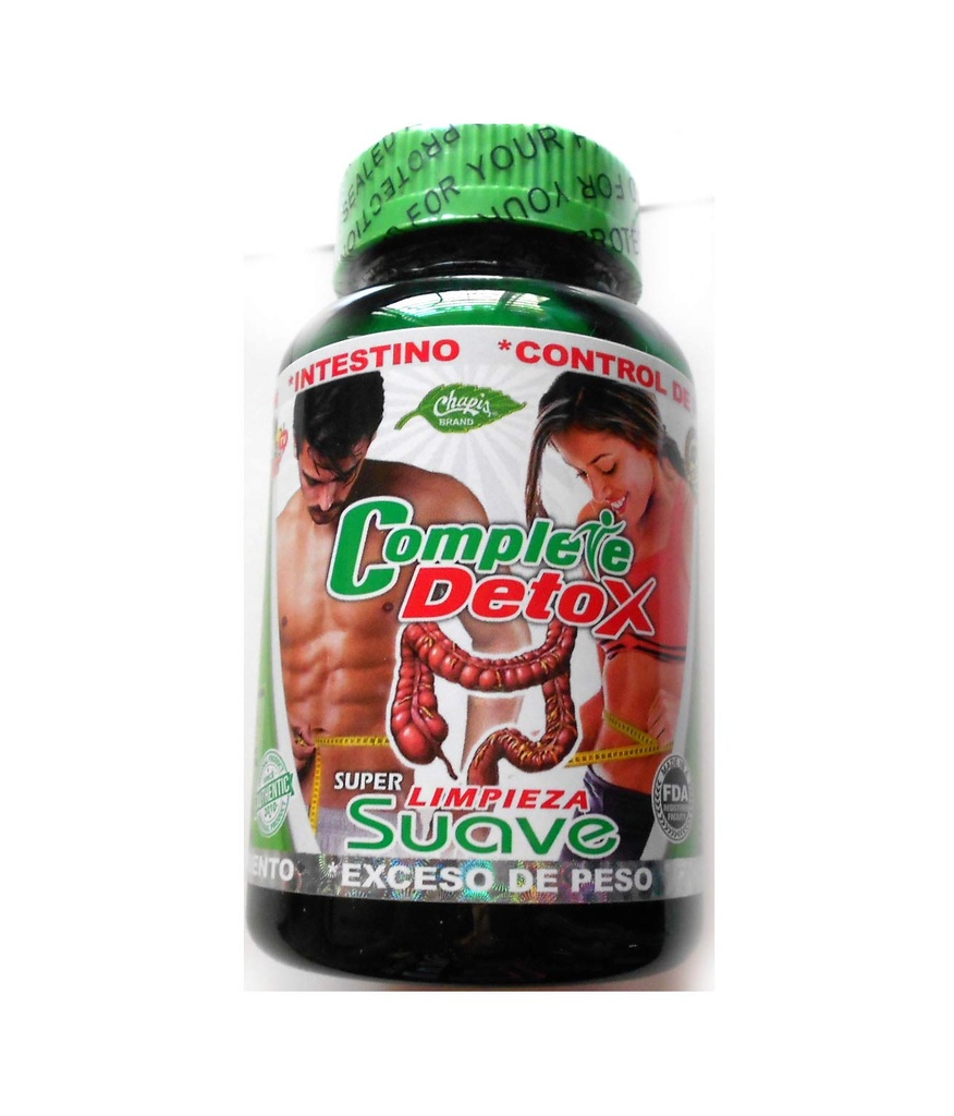 לחלוטין Detox אורגני Super Limpieza Suave 90 קפסולות