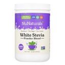 NuNaturals White Stevia אבקת בלגן, צמחי סוכר מבוסס צמחי, Zero Calorie Sweetener, 12 oz