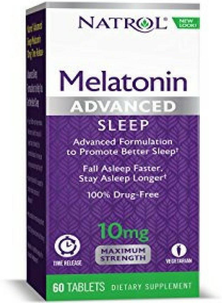 טבליות High Sleep Melatonin, כוח מקסימלי, 60 Count, Pack של 5