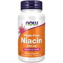תוספי מזון עכשיו, Niacin (Vitamin B-3) 250 מ"ג, Flush-Free, תזונה בריאות, 90 קפסולות Veg