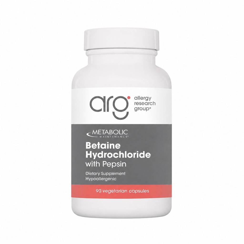 תחזוקה מטאבולית Betaine HCL + פפsin Digestive Enzyme - חלבון עיכול + Gut Health תמיכה תוסף (100 קפסולות)