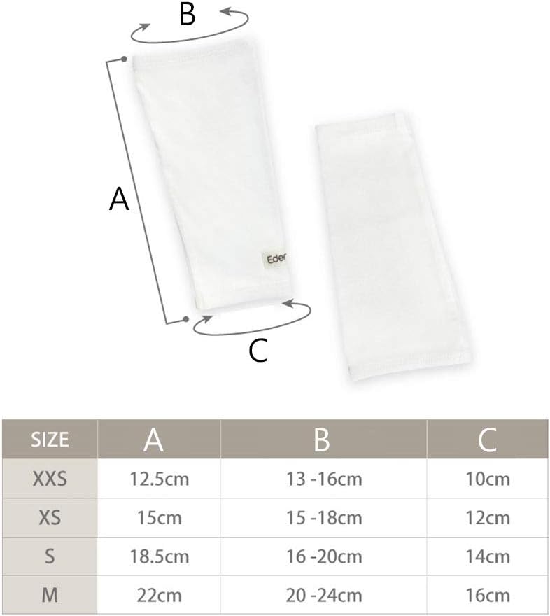 Znc-Infused Elbow Bandage for Kids with Eczema - Wet Wrap Therapy (X Small)
