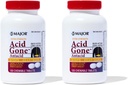מייג'ור Acid Gone Another Power Antacid Chewable Tablet - Anti-Acid Relief - Acid Reflux Medicine for Adults - Upset Stomach, Acid Indigestion, and Heartburn Relief - Long-Lasting - 100-Count (2 Pack)