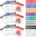 35 &70 Pieces Pill Pouch Bags Zippered, Butcai Reusable Pill Pouch for Medicine Bags Portable Self Sealing Travel Medicine Packets with Slide Lock Drug Baggies