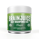 BrainJuice Nootropics המוח תוספי תמיכה, אבקת Gluten חינם עבור אנרגיה להתמקד, לשתות לערבב עם L Theanine, Alpha GPC, ויטמין B, אורגני ירוק לחלץ Caffeine, קלאסי, 15 לשרתים