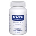 Pure Encapsulations R-Lipoic Acid (Stabilized) | תוסף Hypoallergenic עם תמיכה אנטי-חמצן מוגברת ותמיכה מטאבולית