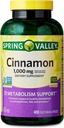 Spring Valley Cinnamon Dietary, 1000 מ"ג, 400 Count