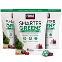 עבור FACTOR Smarter Greens Superfood Chews, 3Pack, ירוק ו Superfoods עם Probiotics, Antioxidants, ו סיבים, גריןs תוסף לתמיכה, Nitric Oxide ואנרגיה, 180 צ'אדים