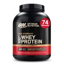 אופטימוס תזונה זהב סטנדרטי 100% אבקת חלבון Whey, שוקולד עשיר כפול, 5 פאונד (Packaging May Vary)