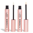 Lash & Brow Growth Bundle - הורמון חינם עבור Longer Lashes & Fuller Brows - טבעוני, טבעי ו Gentle Serum Duo עבור 24/7 Nourishment & חיזוק [2x 0.10 fl. oz / 3 מ"ל]