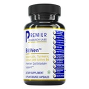 Premier Research Labs BiliVen -Gallbladder & Liver Cleanse תוסף, Galbladder Support Pills with Artichoke Extract, Milk Thistle, ויטמין B6, Beet Root, Turmeric, Curcumin- 60 קפסולות צמחוניות
