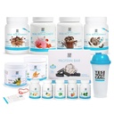 כן, אתה יכול! All-in-One Kit with Mealחליפו Shakes, Aloe Vera Drink Mix Mix, סיבי שקד Mixer, חטיפים חלבונים, תוספי מזון - שלם כל כך Kit