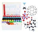 LINKTOR כימיה מולקולרית מודל Kit (444 Pieces), סטודנט או מורה להגדיר עבור למידה כימית אורגנית ולא מאורגנת, מוטיבציה Enthusiasm ללמידה ו-Raising Space Imagination, A Fullerene Set for Organic and Inorganic Chemistry Learning, A Fullerene Set for Learning and Raising Space Imagination, A Fullerene Set