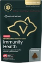 VETRISENCE Veterinary Strength DMG Immunity Health Chews - תמיכה במערכת החיסון לכלבים וחתולים - Liver Aid - תמיכה אנטי-חמצן עבור חיות מחמד - פלאפור עוף - 50 הרוזן