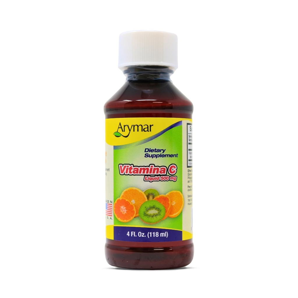 MAR ויטמין C למבוגרים, Immune Support, Antioxidant, Orange Flavor (4 Fl Oz / Pack של 1)