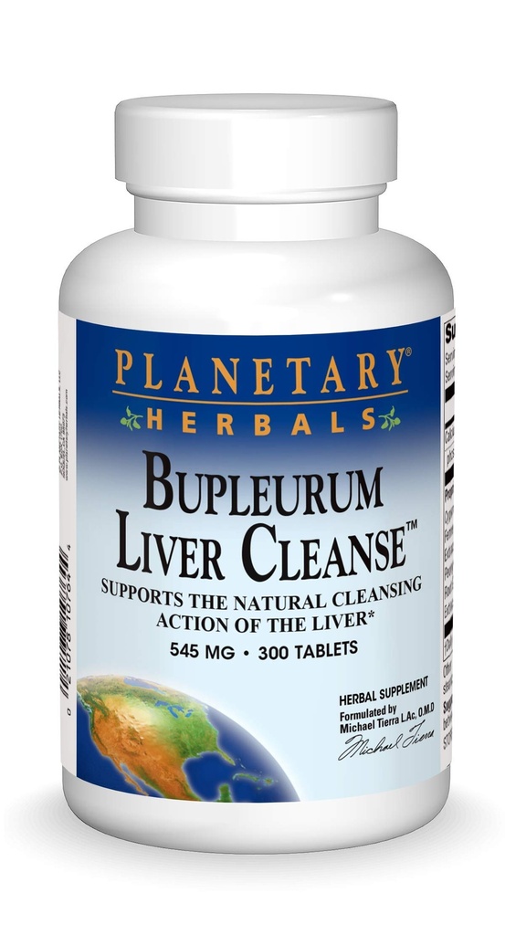 צמחים פלנטריים: Bupleurum Liver Cleanse 545 מ"ג