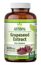 Herbal Secrets Grapeseed לחלץ 400 מ"ג 120 Veggie קפסולות תוסף - non-GMO - Gluten Free