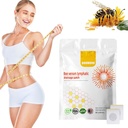 KLIFE 60PCS Bee Venom Navel Patches, Bee Venom Lymphatic Drainage Navel Patches, Bee Venom Navel Patches עבור נשים וגברים (60pcs/1 באגים)
