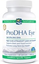 Nordic Naturals ProDHA עין - שמן דגים, 360 מ"ג EPA, 845 מ"ג DHA, 20 מ"ג פלורה GLO Lutein, 4 מ"ג Zeaxanthin, תמיכה פונקציונליות נוירולוגית ובריאות עיניים לטווח ארוך *, 60 גלימות רכות