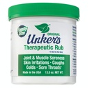 Unkers Therapeutic Rub for Joint Pain, Soreשרירים, Burn Cream, or Calm Your Cough 13.5 אונקיות
