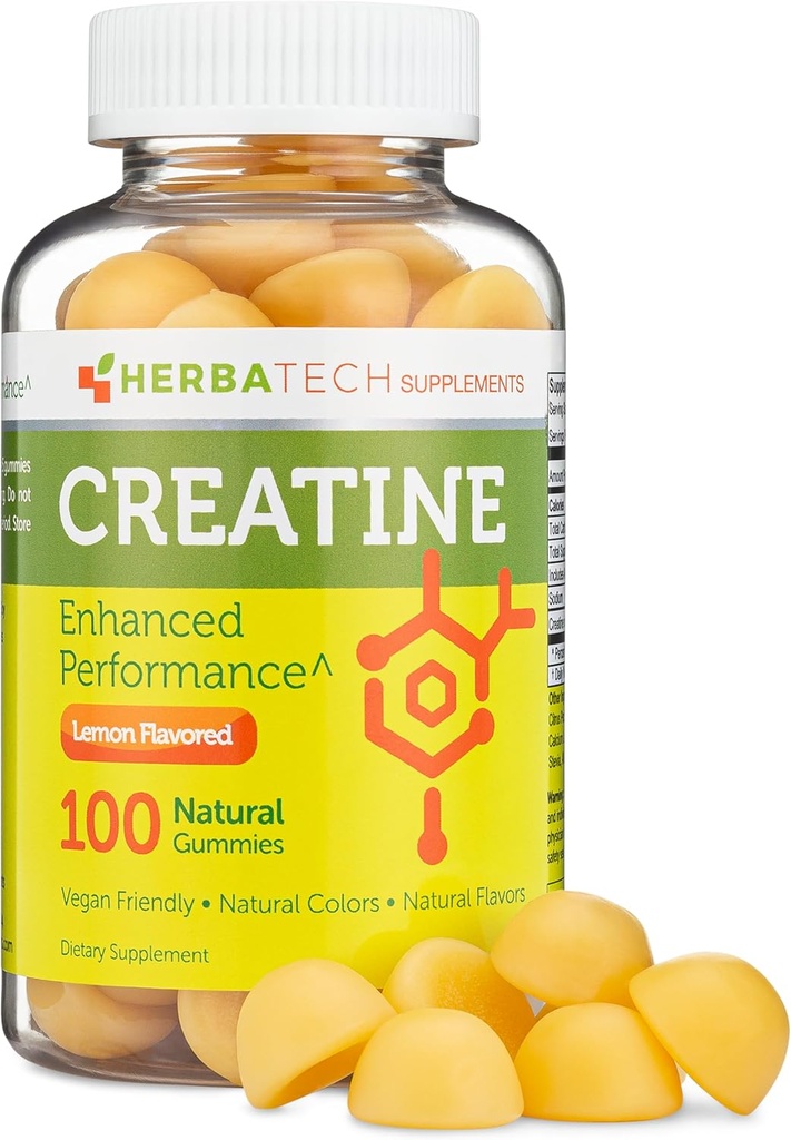 Creatine Monohydrate חניכיים לגברים ונשים (100 הרוזן, גודל בקבוק גדול, 5,000 מ"ג) גודל צ'ו בולק טבעי המיוצר בארה"ב