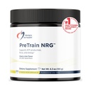 עיצובים לבריאות PreTrain NRG לשתות Mix - אבקת טרום עבודה עם Creatine + קפה ירוק - תמיכה להתמקד, כוח + אנרגיה נפשית באתלטים - אף אחד-GMO, Cherry Lime Flavor (20 משרתים / 180g)