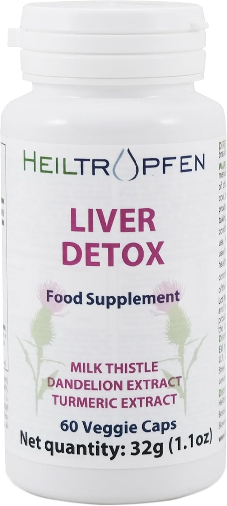 Heiltropfen Liver Detox Vegetarian caps